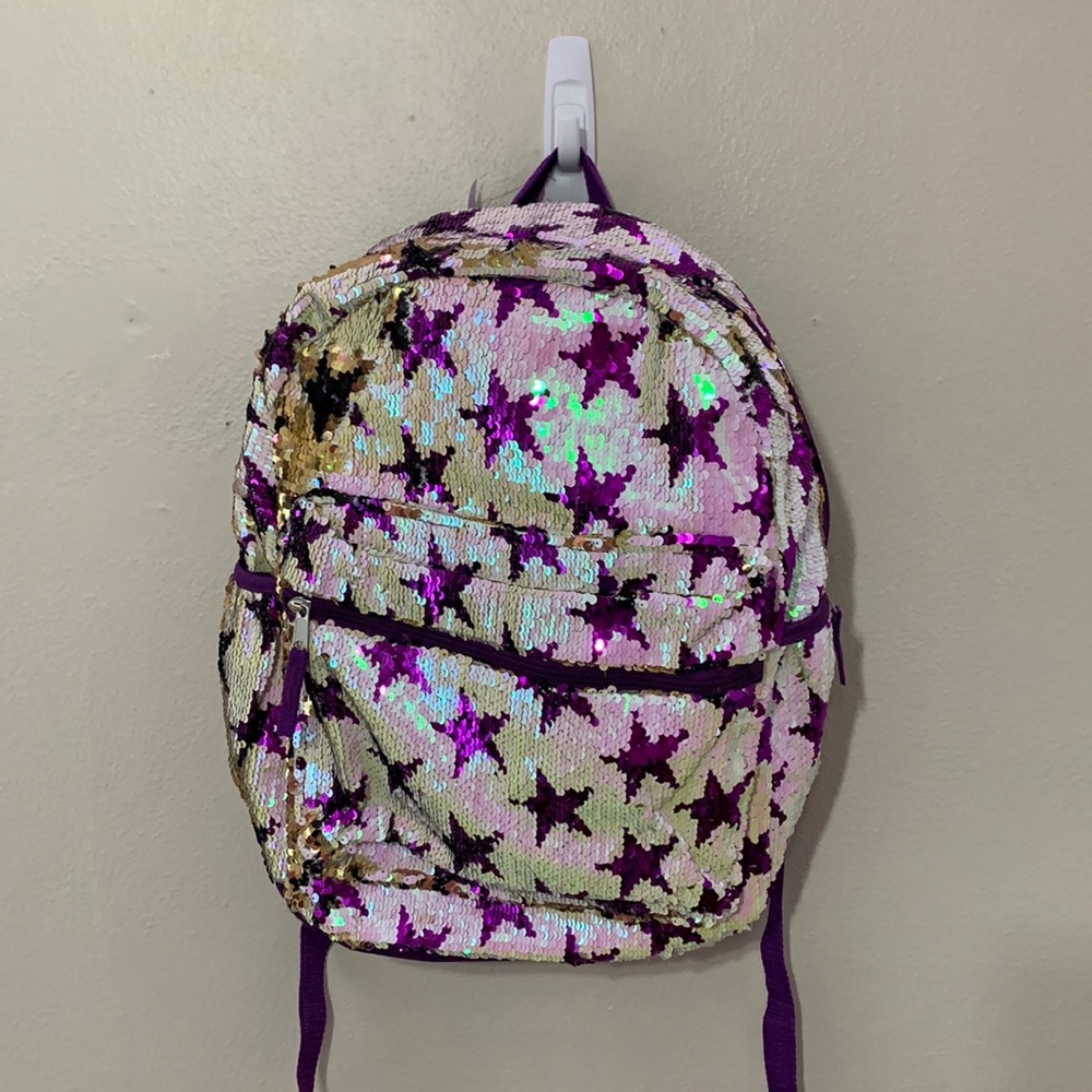 Girls Sequin Backpack